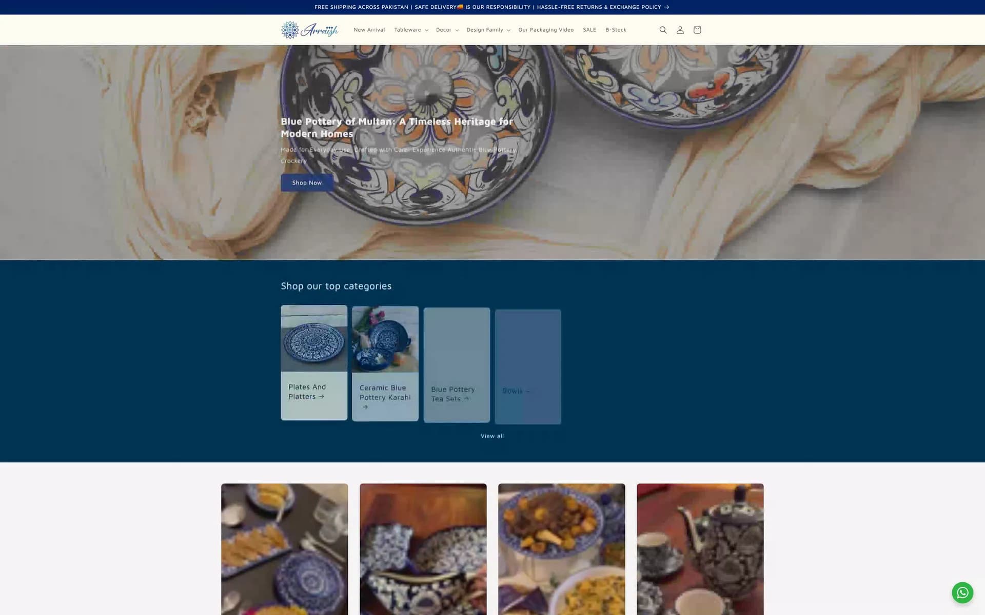 Arraish: recent work
