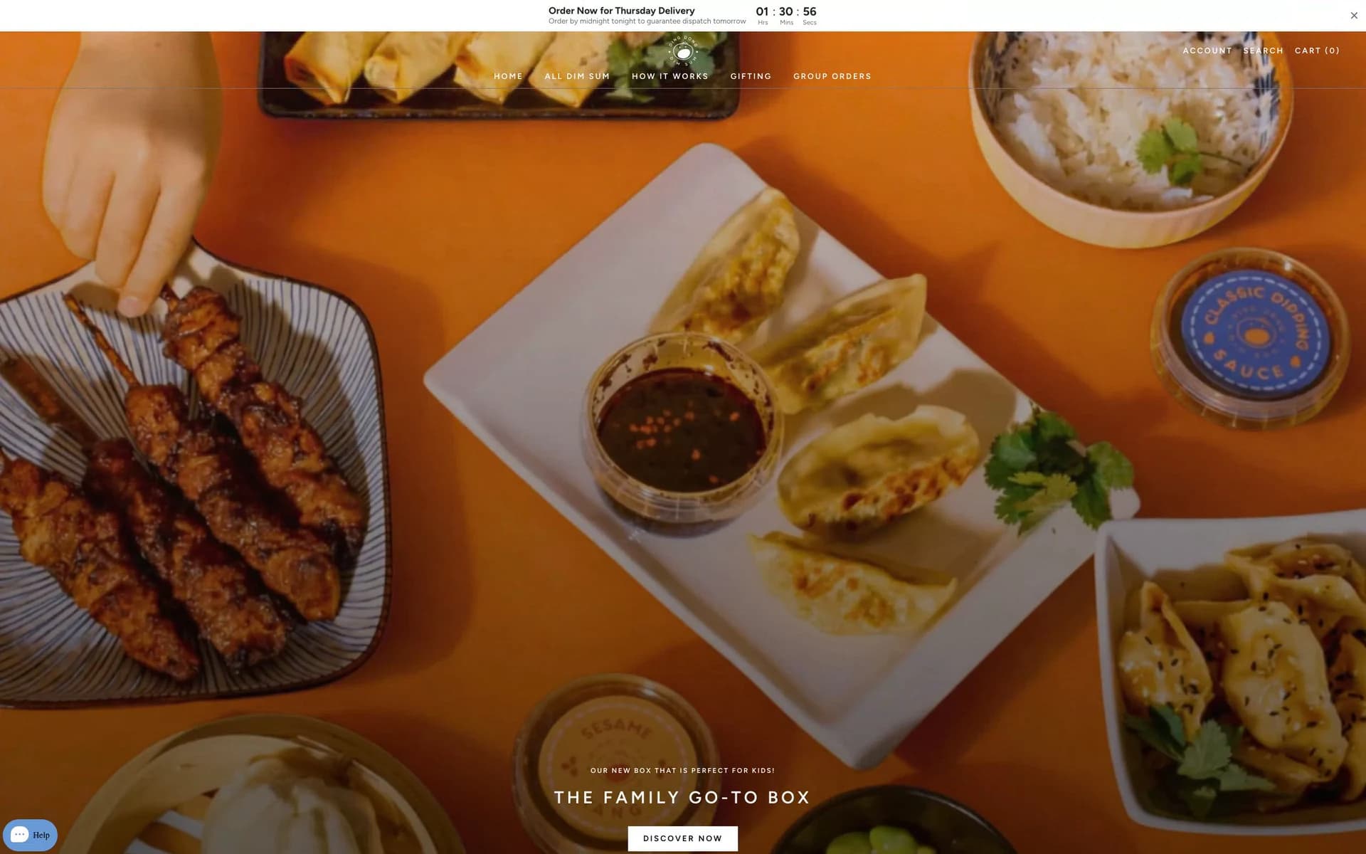 Ding Dong Dim Sum on desktop