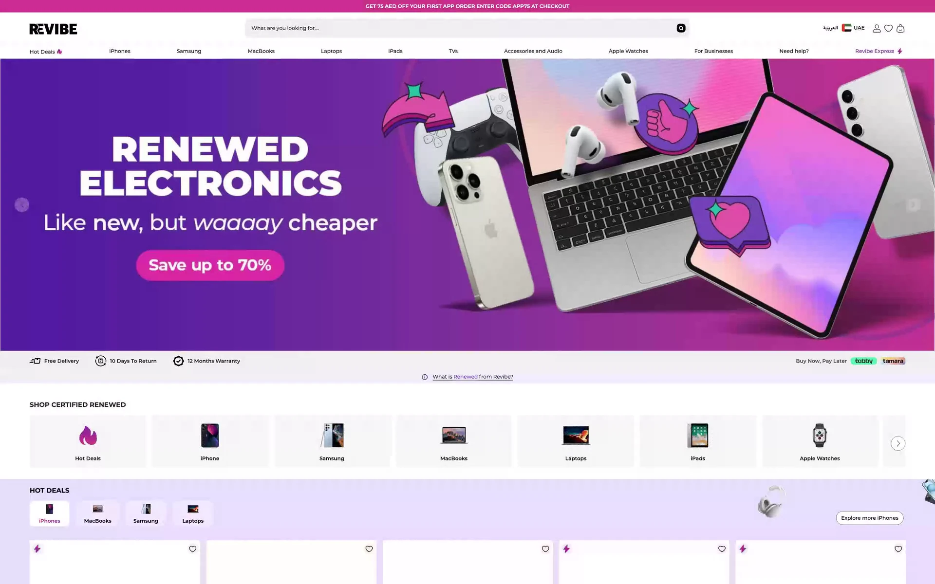 Revibe Me website preview